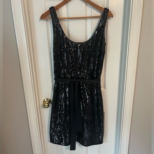 Black party dress. Black tie. Maggie London size 12